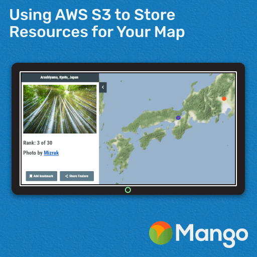 Using AWS S3 to store resources for your maps