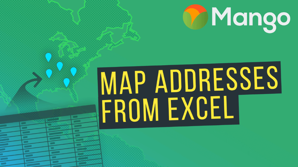 Create a Web Map from Addresses in an Excel Spreadsheet